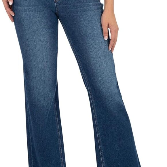 KUT Kelsey Fab Ab Ankle Flare Jeans - Picture 1 of 11